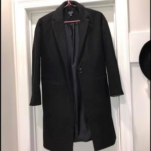 TopShop Women’s Black PeaCoat